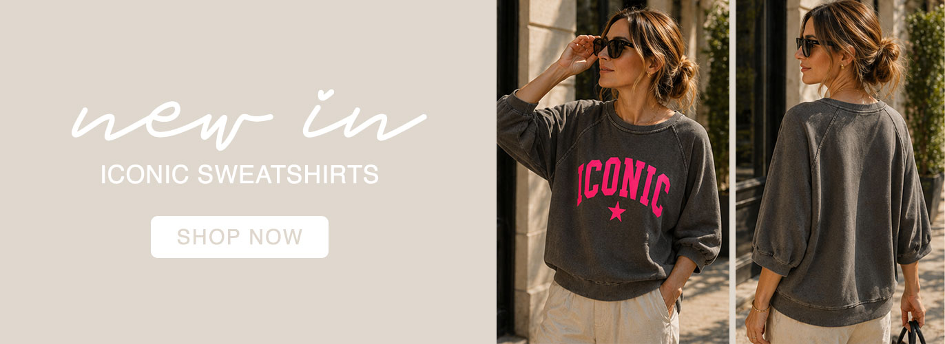 New in - iconic sweatshirts